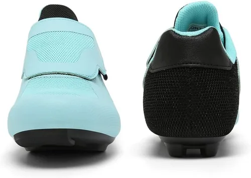 Vista 2 de Zapatos de ciclismo unisex compatibles con zapatos Peloton, zapatos de ciclismo de carretera para interiores para hombres y mujeres, preinstalados