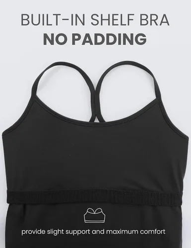 Vista 3 de CRZ YOGA Butterluxe - Camiseta sin mangas de maternidad con espalda en Y para mujer, fruncida, básica, sin mangas, atlética, para yoga