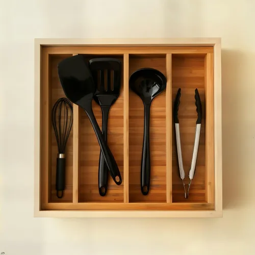 Vista 5 de Reston Lloyd - Espátula para sartenes antiadherentes, resistente al calor, aleta, sin BPA, utensilio de melamina con mango ergonómico de 11 Negro