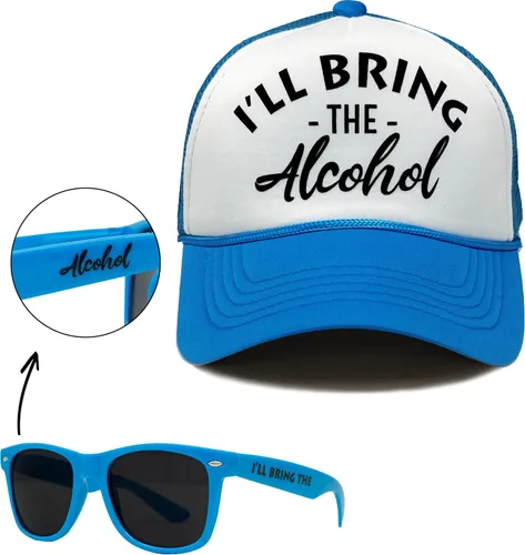 Vista 4 de Funky Junque Gorra de béisbol de malla para mujer, para despedida de soltera
