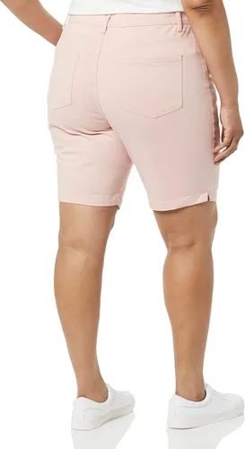 Vista 2 de Gloria Vanderbilt Bermudas Amanda de tiro alto para mujer