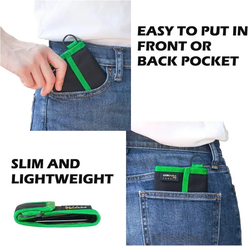 Vista 5 de Rough Enough Kids Wallet - Carteras para adolescentes con llavero