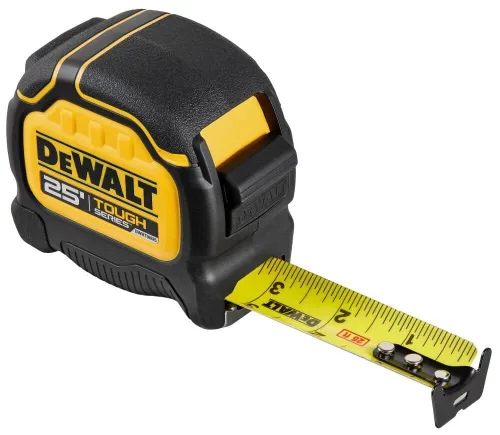 Vista 2 de DEWALT Toughseries - Cinta métrica de 25 pies (DWHT36925S)
