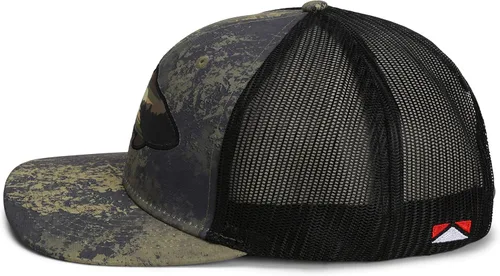 Vista 43 de Paramount Outdoors Sombrero de pesca de trucha al atardecer, diseño de silueta de pez de montaña, sombrero para exteriores con cómodo Snapback