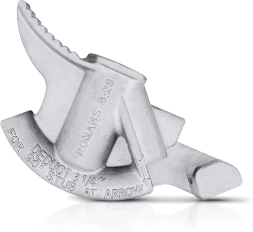 Vista 2 de 1/2" SHORTY - Dobladora corta EMT de aluminio de media pulgada, 1/2" con rosca interior de 3/4".