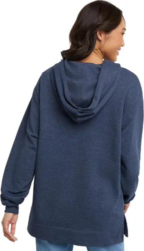 Vista 2 de Hanes EcoSmart - Sudadera con capucha de forro polar, sudadera de algodón para mujer, bolsillo Kanga