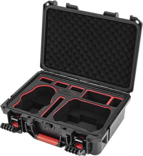 Vista 8 de Mini 5 Pro - Funda rígida impermeable portátil para DJI Mini 5 Pro/4Pro/3Pro/3Pro/3Pro/3, bolsa de almacenamiento de viaje resistente y resistente
