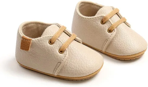 Vista 4 de Meckior Botar para aprender a caminar unisex, para niños y niñas, recién nacidos, terciopelo, suela de goma, zapatos antideslizantes