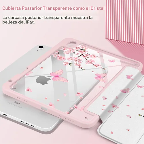 Vista 3 de MEEgoodo Funda para iPad A16 de 11ª generación 2025 de 11 pulgadas, fundas para tableta para iPad de 10ª generación 2022, funda de tableta