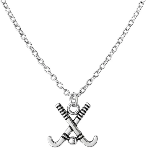 Vista 9 de Sportybella Collar de hockey sobre hierba - Joyería de hockey para niñas, regalo para jugadores y equipos