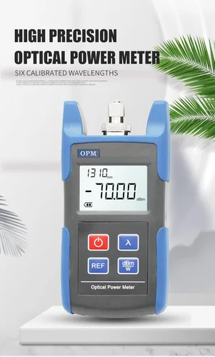 Vista 3 de Adaptadores ópticos del probador SC/FC de la herramienta del metro de poder de la fibra óptica, diseño portátil
