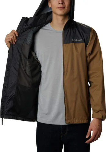 Vista 5 de Columbia Chaqueta impermeable para lluvia Glennaker Lake para hombre, compactable