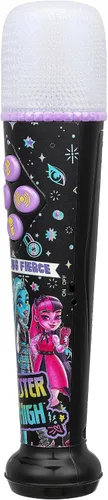 Vista 7 de eKids Monster High - Micrófono de karaoke para niños, micrófono Bluetooth que incluye música integrada y espectáculo de luces, diseñado