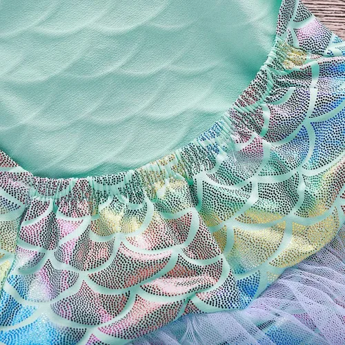 Vista 5 de Traje de baño para bebé con diseño de sirena