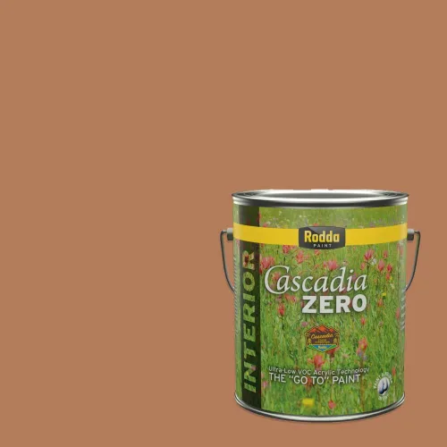 Vista 179 de Rodda Paint CASCADIA ZERO - Pintura plana e imprimación para interiores en uno, cuarto de galón, crema de ballet