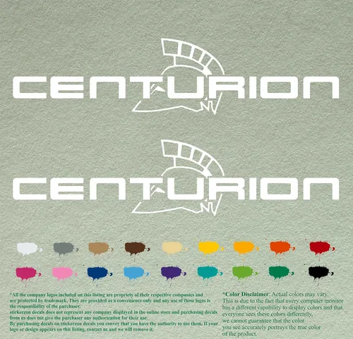 Vista 31 de Centurion - Juego de 2 calcomanías de vinilo de repuesto compatibles con motor fuera de borda (12 pulgadas, negro 070)