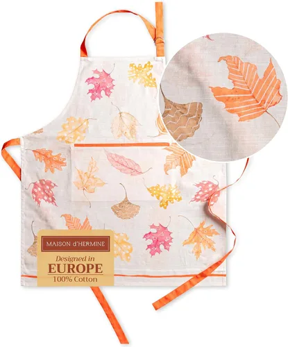Vista 49 de Maison d' Hermine Delantales para mujer con bolsillo, 100% algodón (27.50 x 31.50 pulgadas)