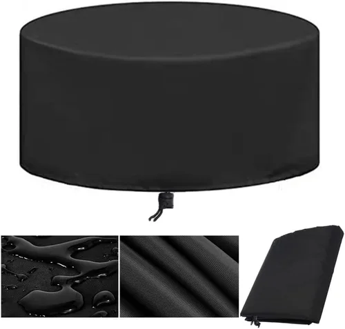 Vista 9 de Cubiertas para muebles de patio, cubierta impermeable para muebles de exterior 102 x 48 x 30 Pulgadas para mesa, silla y sofá al aire libre