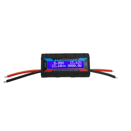 Vista 11 de Medidor de Watts RC de 150A, Analizador de Potencia de Alta Precisión, Comprobador de Voltaje (V) Corriente (A) Potencia (W) Carga (Ah) y Energía