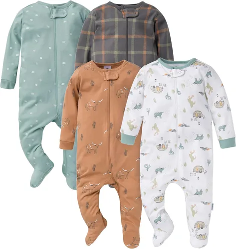 Vista 21 de Gerber Sleep 'n Play - Mamelucos para niños, paquete de 4