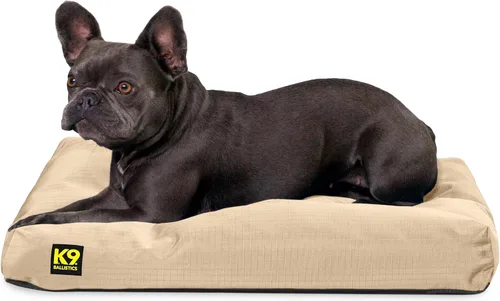 Vista 34 de K9 Ballistics Almohada rectangular resistente para perros medianos, funda extraíble, lavable, duradera y resistente al agua, cama para perro hecha