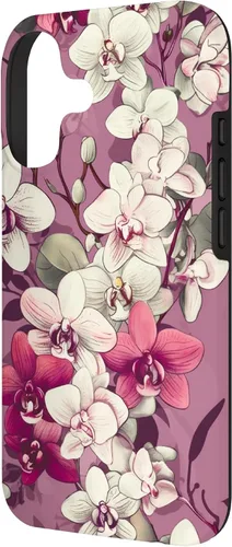 Vista 2 de Orchid Flowers Purple Pink Floral Case for iPhone 17
