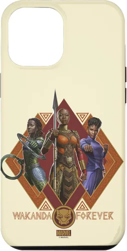 Vista 25 de iPhone 16 Marvel Black Panther: Wakanda Forever Hero Warrior Trio Case