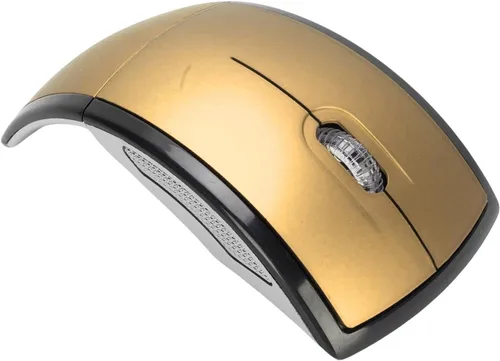 Vista 15 de XUMIUZIY Ratón inalámbrico plegable, mouse ergonómico portátil de 2.4 G con apagado magnético, para computadora portátil (morado)