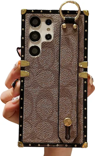 Vista 15 de Funda protectora anticaídas diseñada para Samsung Galaxy S23 Ultra de 6.8 pulgadas (marrón)