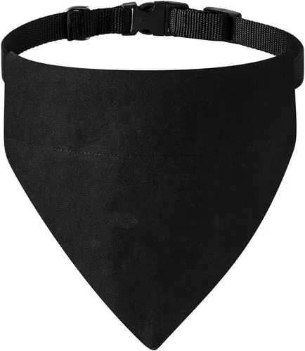 Vista 11 de Sublimación en blanco DIY perro bandana collar con hebilla ajustable, fuerte anillo en D para fácil correa de perro bandana, collar ajustable
