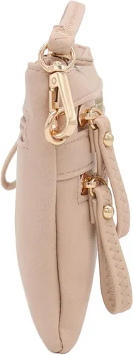 Vista 49 de Bolso de hombro cruzado con múltiples bolsillos y cremallera y correa de muñeca pequeña