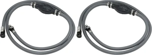 Vista 5 de Attwood 93806AUS7 Kit de línea de combustible para barco marino con conector universal de combustible sin aerosol, 6 pies x 3/8 pulgadas