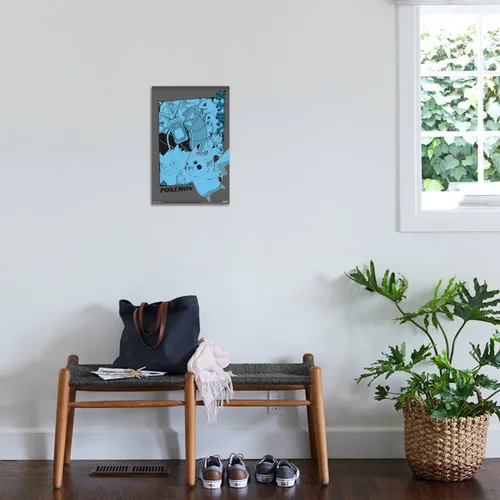 Vista 3 de Trends International Pokémon - Póster de pared de anime grupal