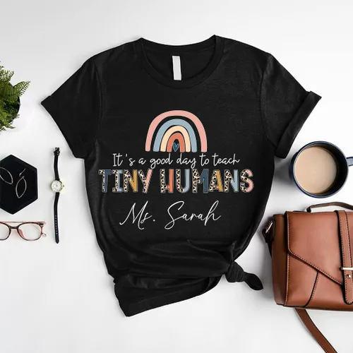 Vista 4 de Camiseta personalizada para profesor, regalo de agradecimiento al profesor, divertida camiseta para profesores, regalos para profesores, camiseta