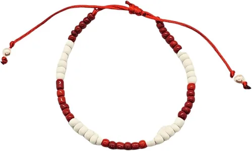 Vista 4 de Pulsera ajustable Santeria Orishas Babalawo Iyawo hecha a mano