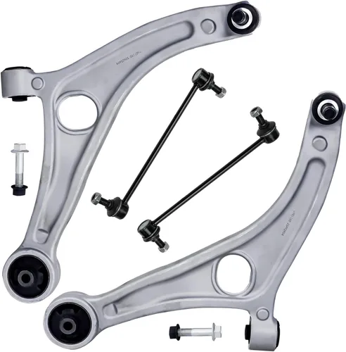 Vista 217 de Detroit Axle - Barras estabilizadoras de brazos de control delanteros 4WD para Ford 2005-2008 F-150 Lincoln Mark LT, 2 brazos de control superiores