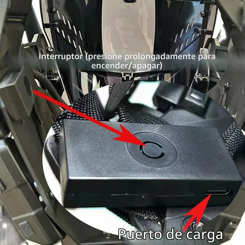 Vista 6 de Máscara LED Cyberpunk, máscara Bluetooth con control de aplicación, pantalla LED personalizable para discotecas, fiestas, raves