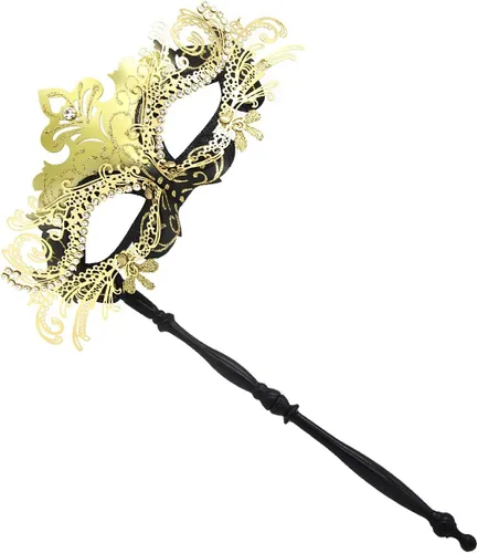 Vista 6 de IETANG - Máscara veneciana para parejas, accesorio de disfraz de fiesta.