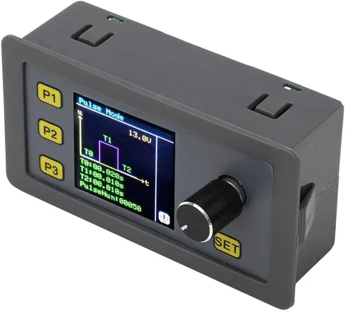 Vista 9 de Generador de pulsos PWM Módulo ajustable 4-20mA 2-10V Generador de señal con pantalla LCD para calibración de prueba de función