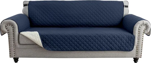 Vista 61 de MIFXIN Funda reversible para sofá, impermeable, antideslizante, lavable, con correa elástica, protector de muebles para mascotas, perros y niños