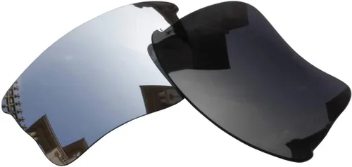 Vista 6 de ACOMPATIBLE Lentes de repuesto para gafas de sol Oakley Quarter Jacket OO9200 adapt gray photochromic - no polarizado