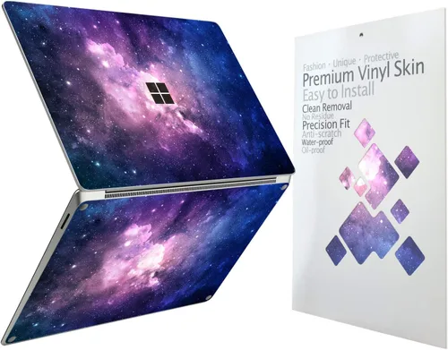 Vista 6 de Calcomanía protectora ultradelgada para Microsoft Surface Laptop Studio 2 2023, fácil aplicación, antiarañazos, sin residuos [pintura azul]
