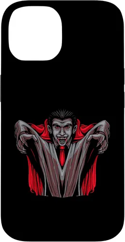 Vista 4 de iPhone 16 Halloween Monster Dracula Vampire Case