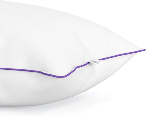 Vista 5 de Queen Anne Almohada de lujo con 25 % plumón + 75 % plumas, almohada de mezcla de plumas de ganso y pato para dormir, de espalda, de lado, boca abajo