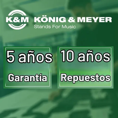 Vista 6 de K&M Soportes - Soporte para trombón negro 14990.000.55