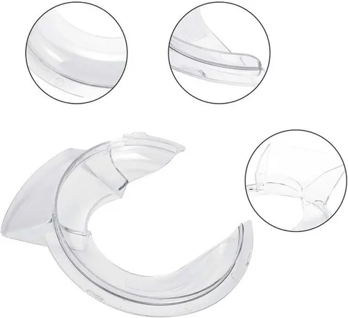 Vista 6 de Accesorios para cabezal inclinable de 4.5-5 cuartos de galón, compatible con batidora de pie KitchenAid, compatible con W10616906 KN1PS KSM500 KSM90