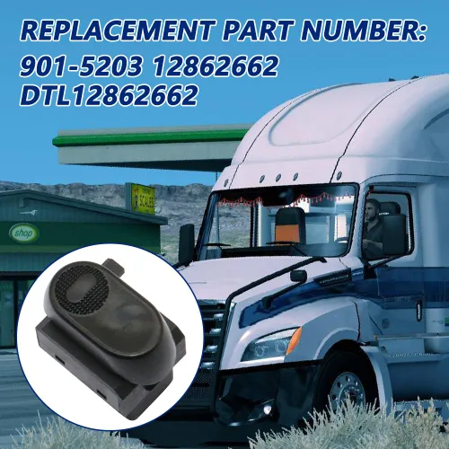 Vista 4 de 901-5203 Interruptor de ventana del pasajero delantero del lado del conductor resistente compatible con Freightliner Cascadia 2007-2018, OEM #