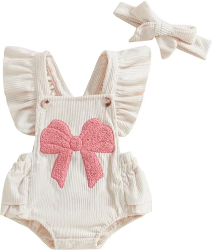 Vista 22 de Mameluco para bebé y niña, ropa floral para el verano, traje de verano