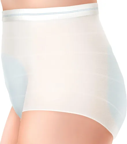 Vista 3 de Tena Comfort - Pantalones de fijación de punto para incontinencia, pequeño/mediano, azul, 2