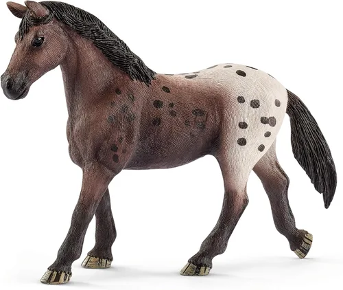 Vista 7 de Schleich Horse Club, juguetes para niñas y niños, figura de caballo de yegua de raza saddlebred americana, a partir de 5 años